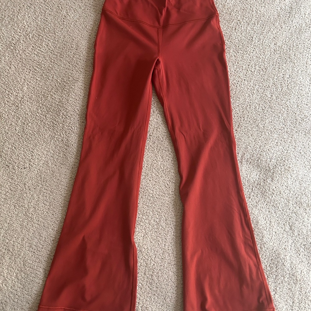 Lululemon Super high rise flared pant Nulu